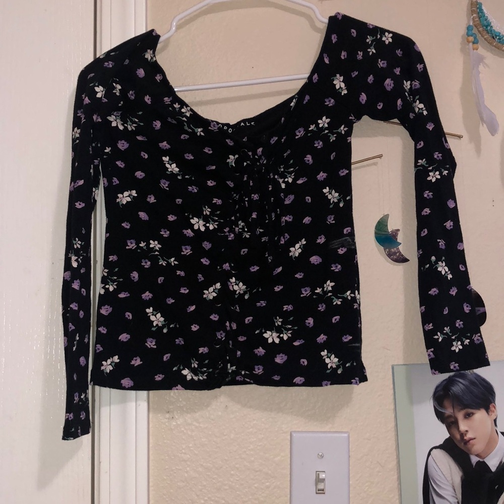 Off The Shoulder Floral Top